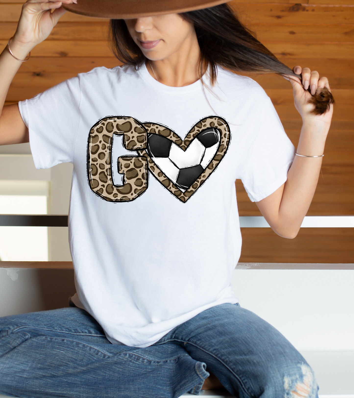 Go, cheetah print and soccer ball