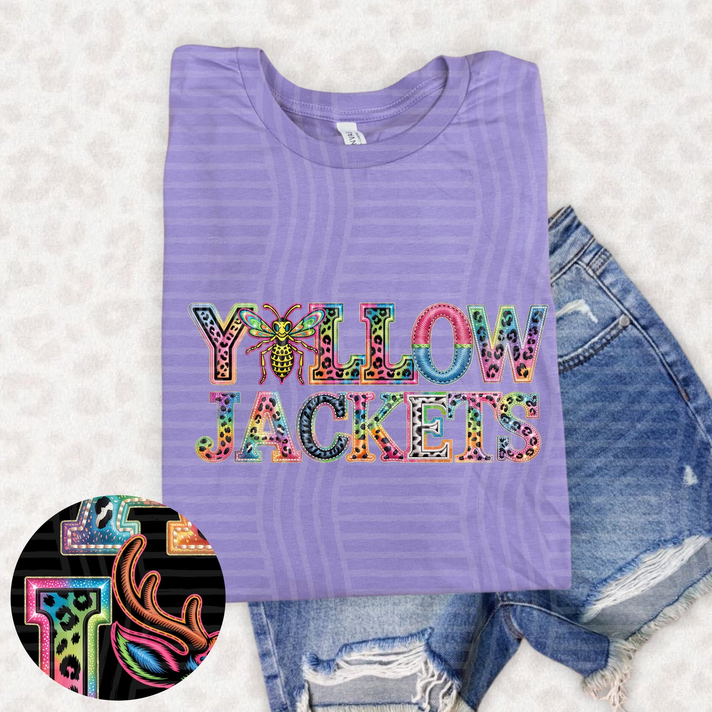 Yellow Jackets (rainbow mascot)