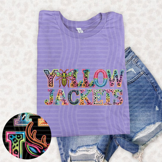 Yellow Jackets (rainbow mascot)