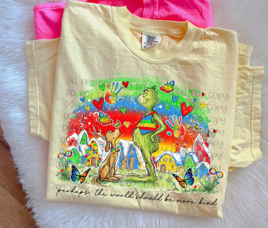 PERHAPS THE WORLD SHOULD BE MORE KIND