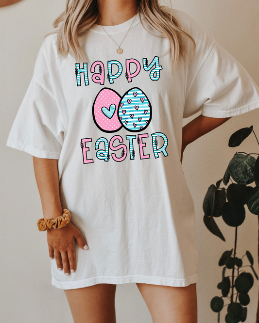 Happy Easter (Pink/Blue)