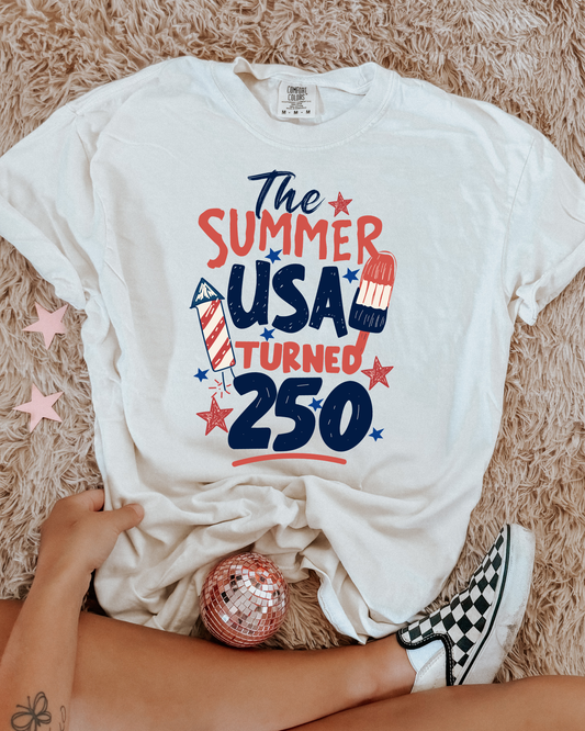 The Summer USA turned 250
