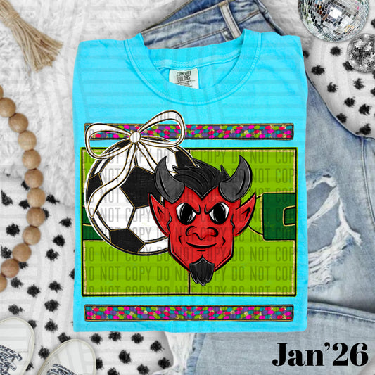 SOCCER DEVILS RED