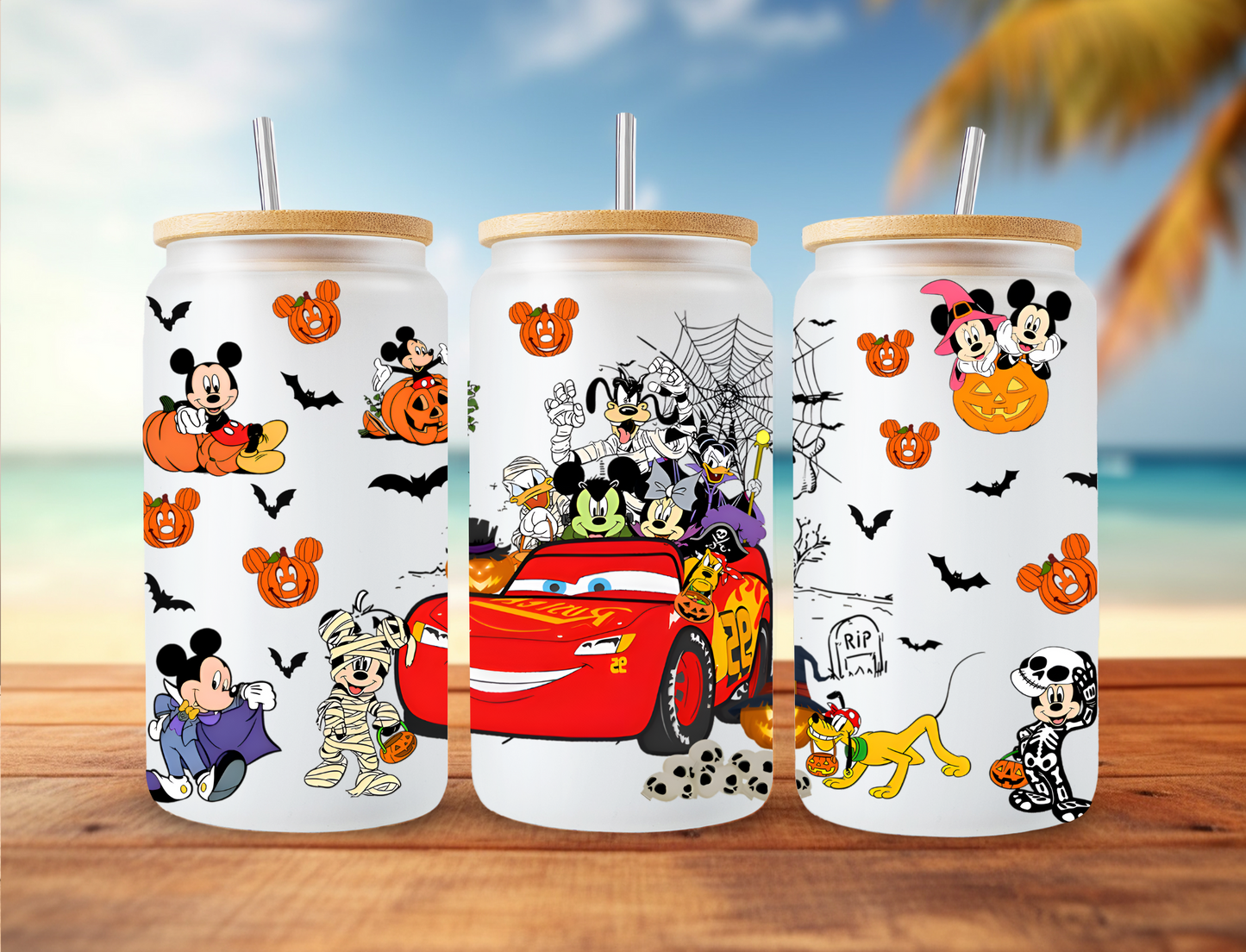 Mickey and cars Halloween - UV Libby Wrap