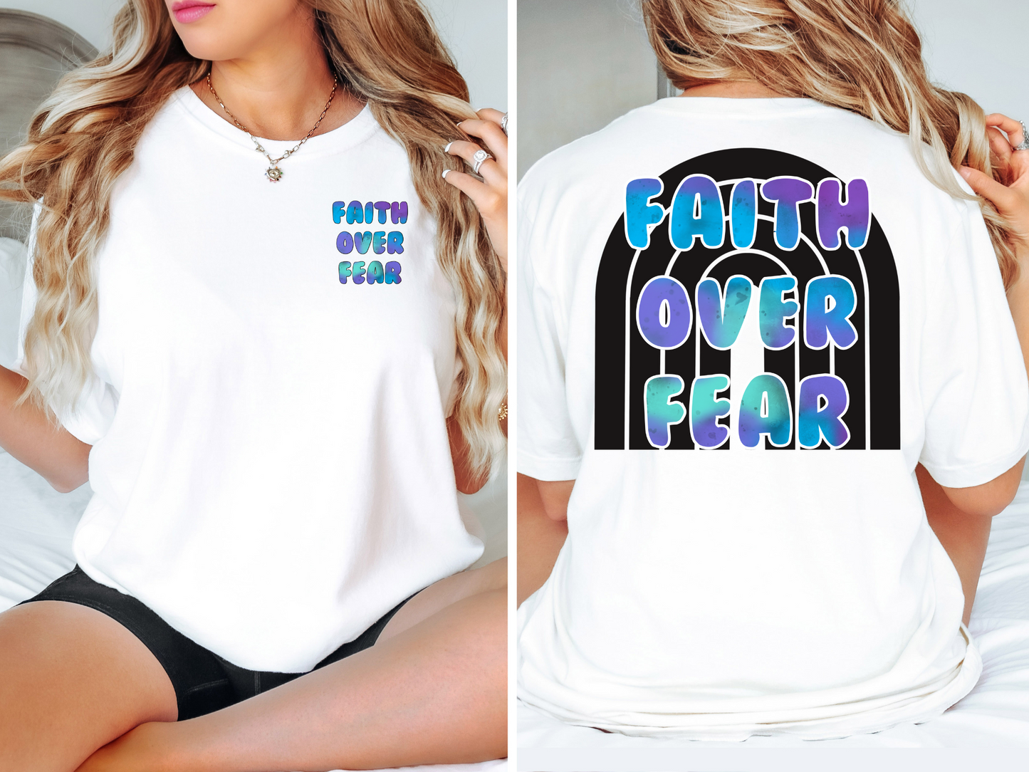 Faith over fear - front