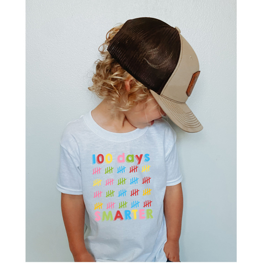 100 Days Smarter Tik Marks- DTF TRANSFER