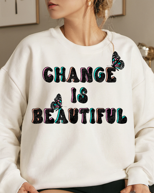 Change Is Beautiful With Butterflies
