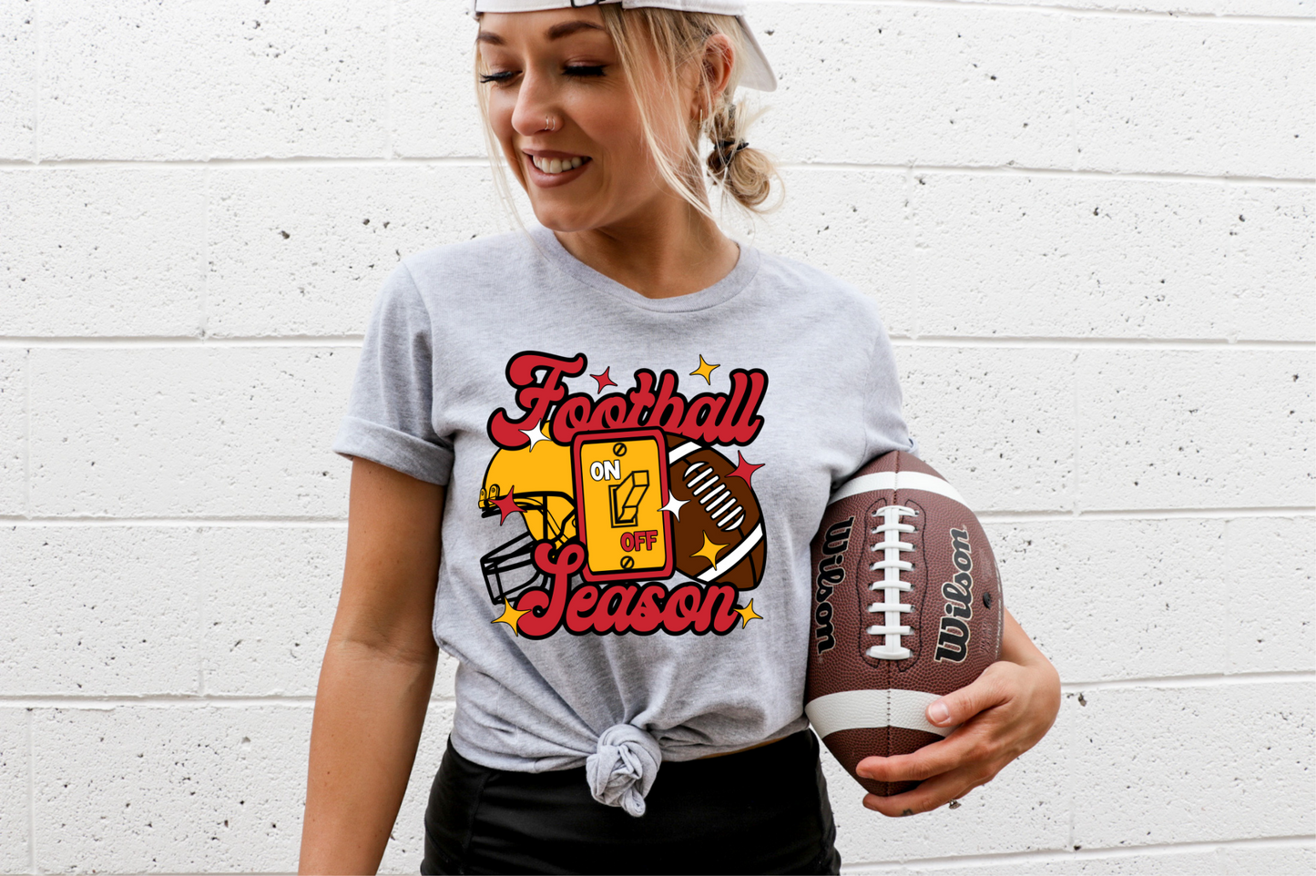 KC Football Season Switch ON - DTF Transfer
