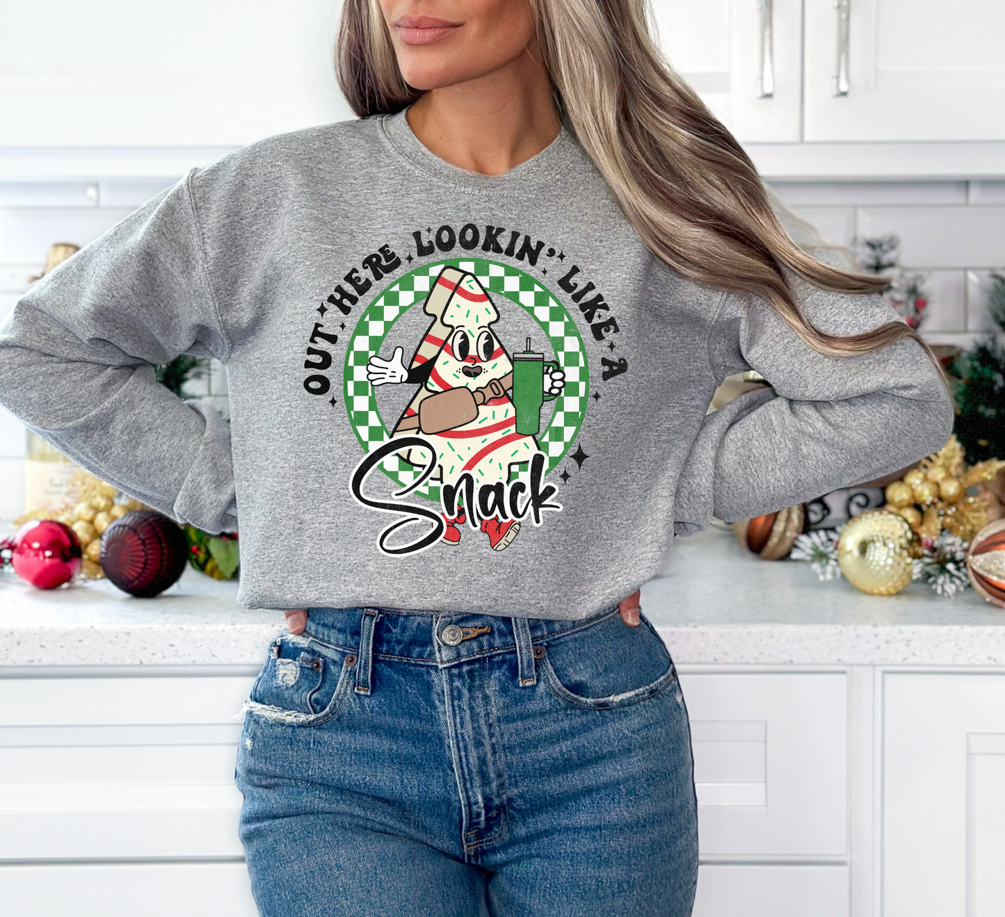 Out here lookin’ like a snack – green