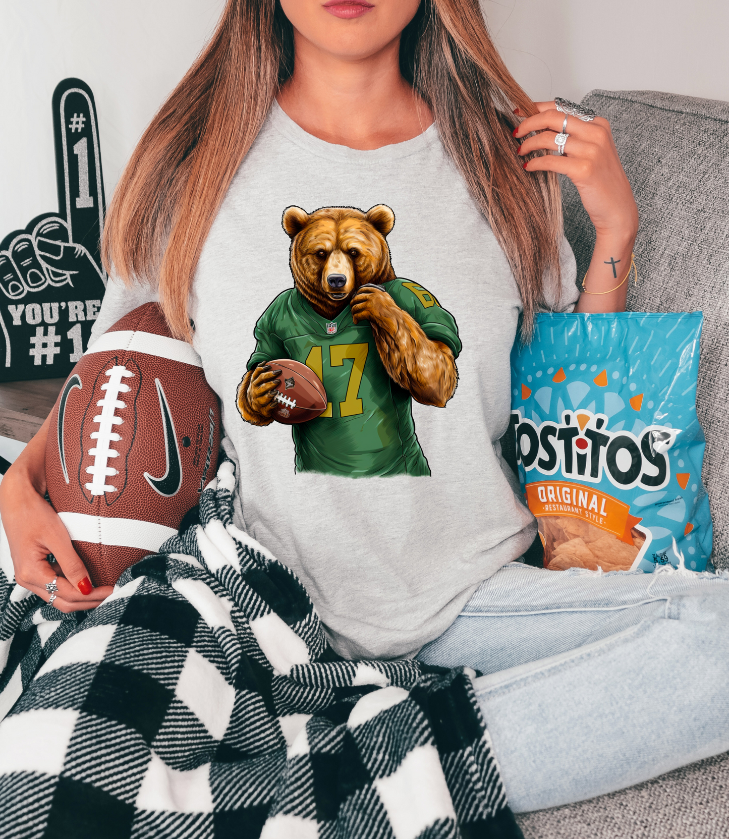 Bear wearing uniform