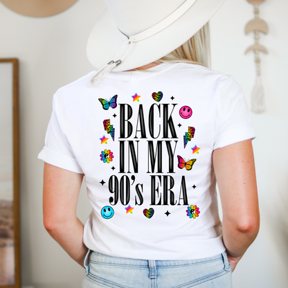 Back In My 90's Era BUTTERFLY BACK-BLK