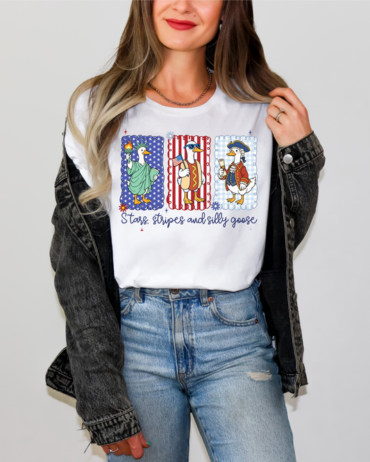 Stars Stripes and silly goose