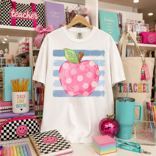 Apples Brushstroke Stripes