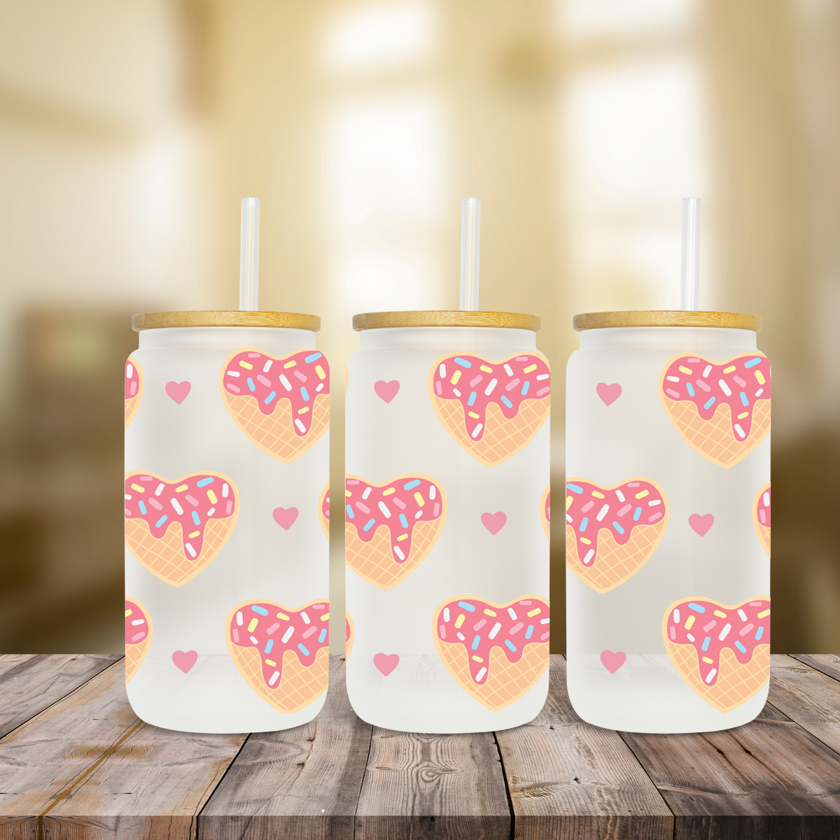 Waffle Hearts - UV Libby Wrap