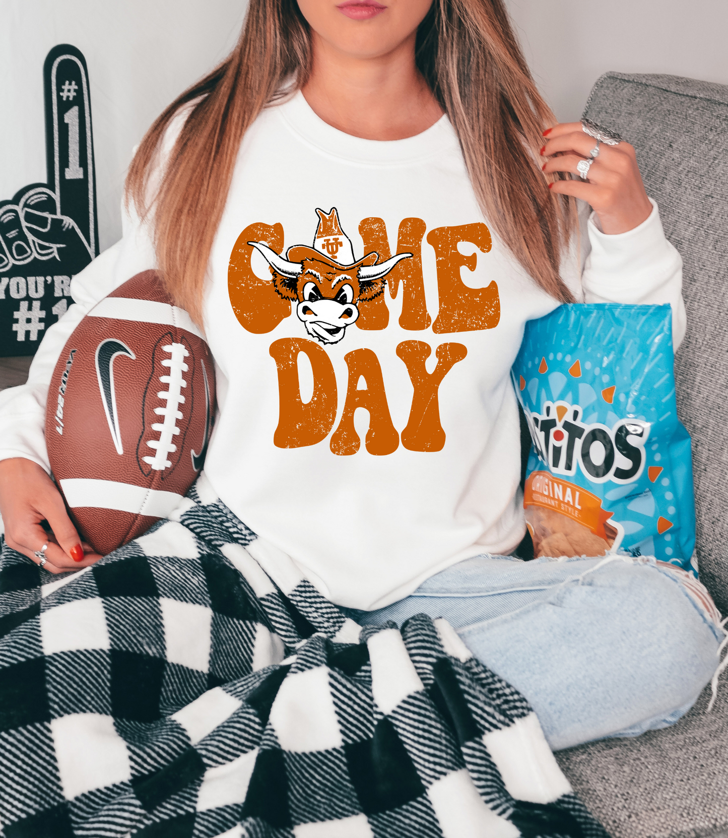 Game day- Longhorns, orange
