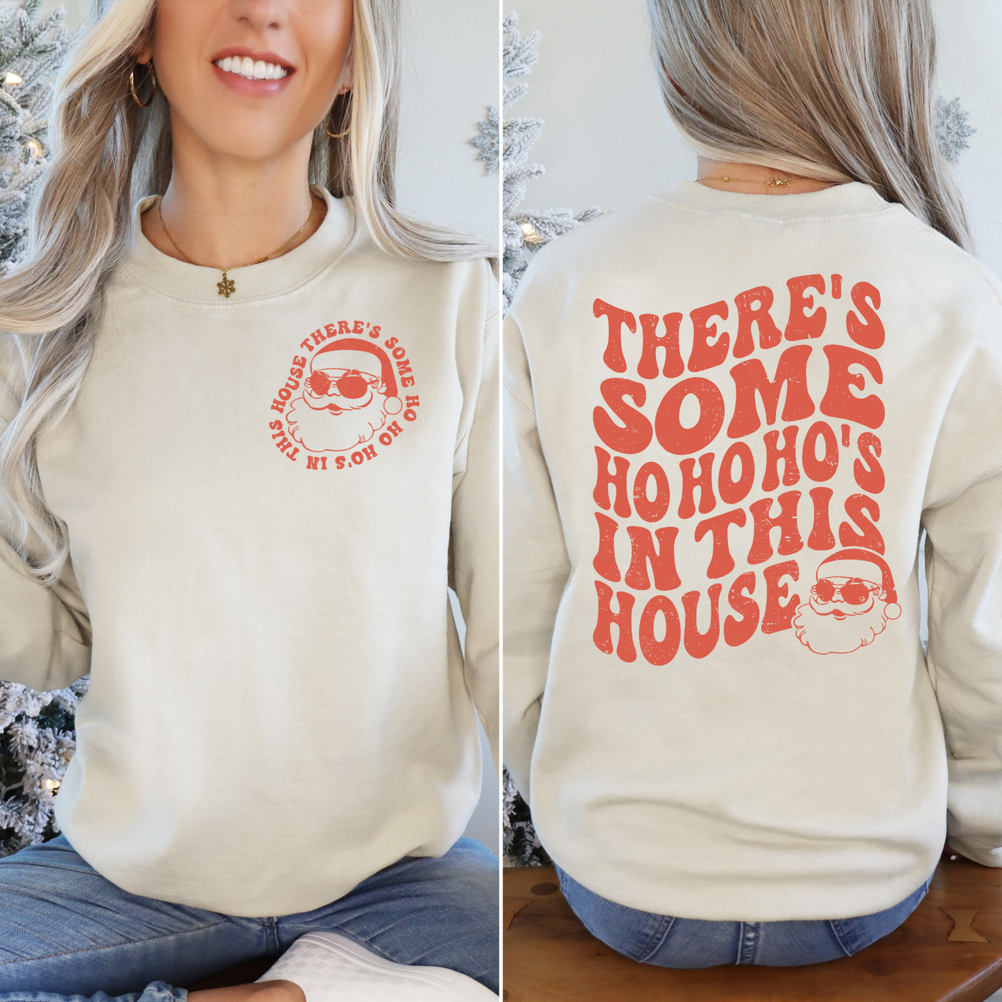 Ho Ho Ho's in this house - FRONT