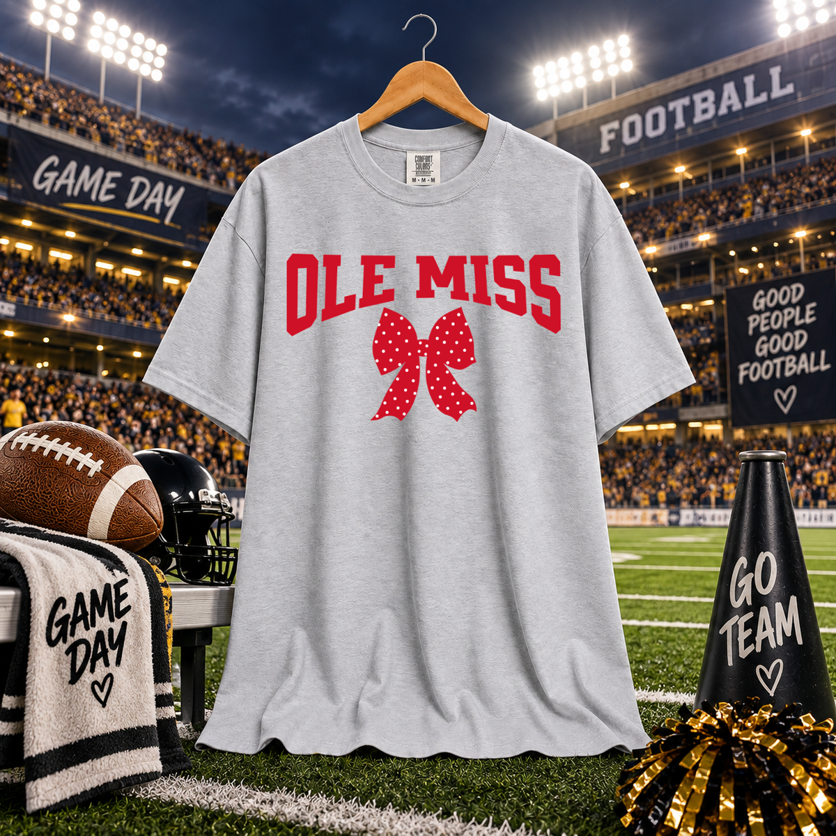 Preppy Polka Dots Ole Miss