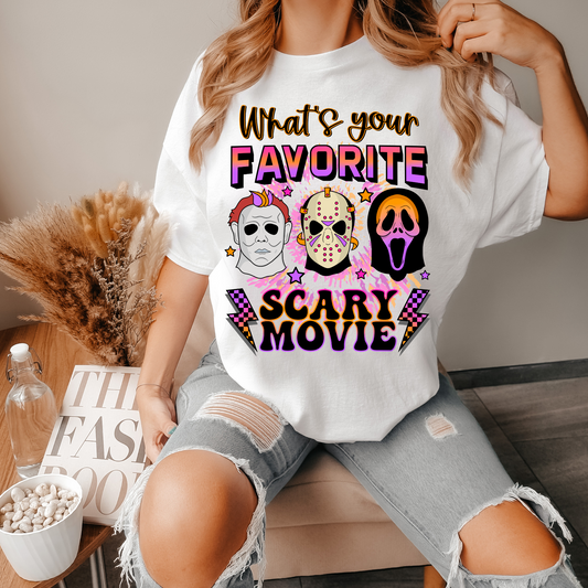 What's your favorite scary movie horror
