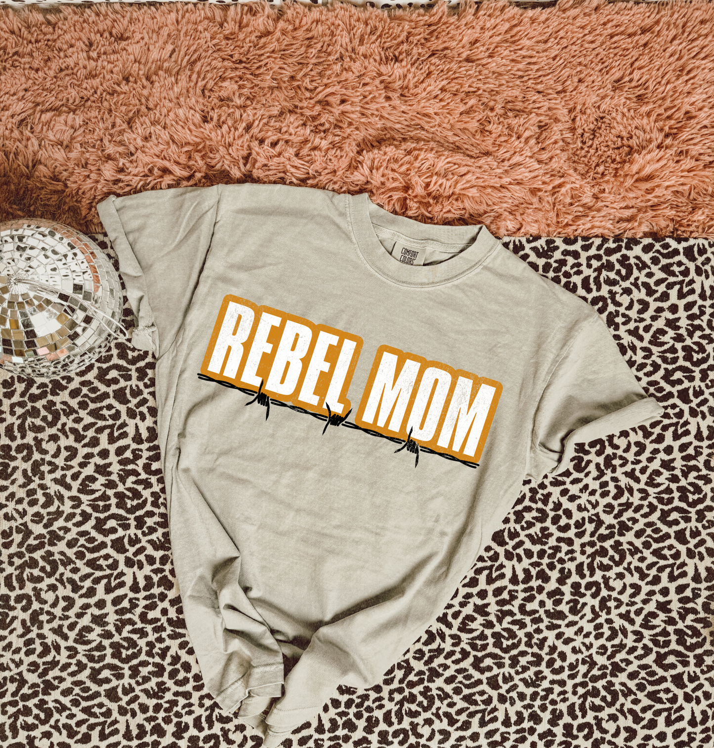Barbed Wire Rebel Mom