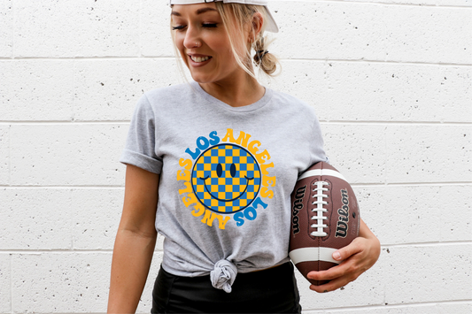 Los Angeles- Checkered Smiley