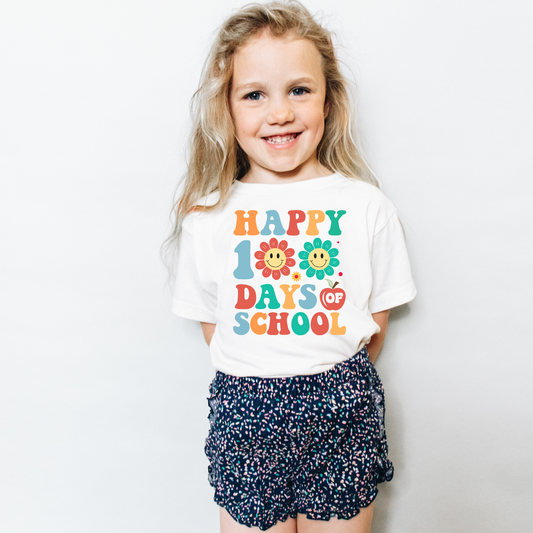 Happy 100 Days Of School – Multicolored