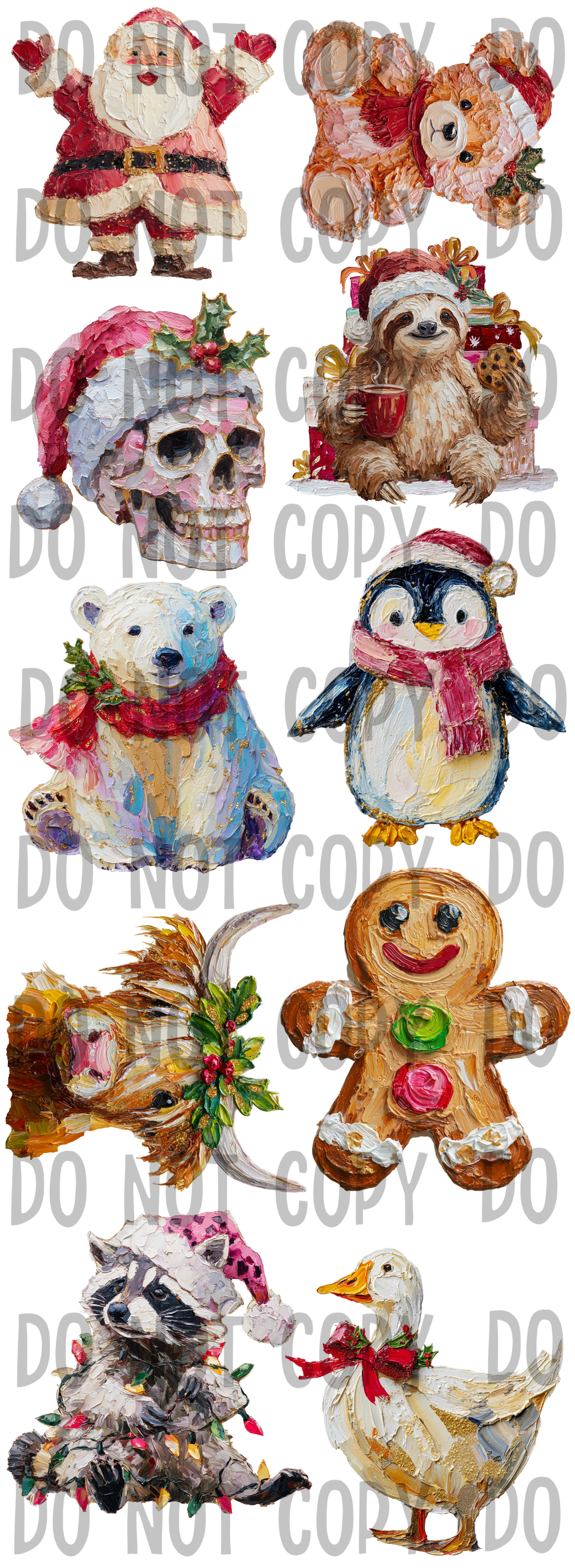 Christmas Premade Gang Sheet 6