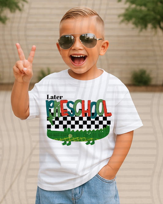 LATER PRESCHOOL GATOR BOYS