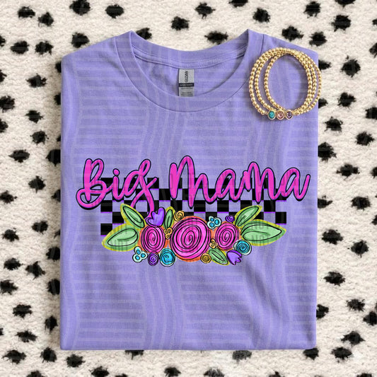 BIG MAMA CHECKERS FLOWERS