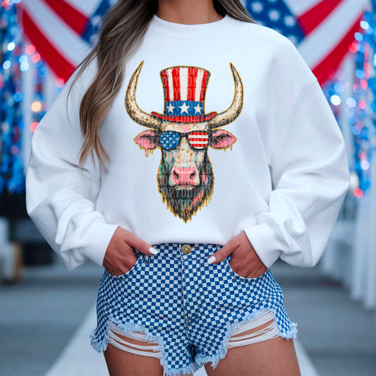 Patriotic Cow