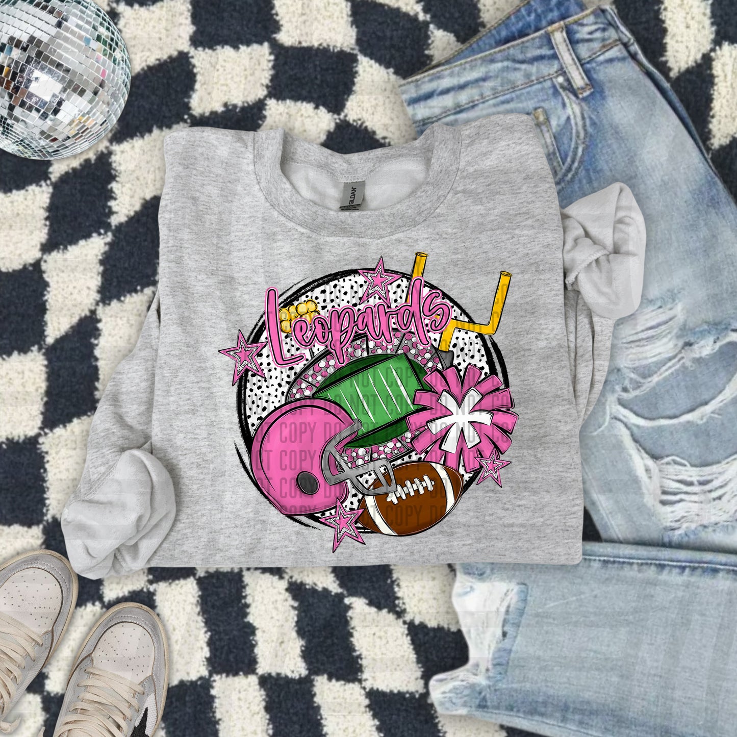 Leopards (football round pink)