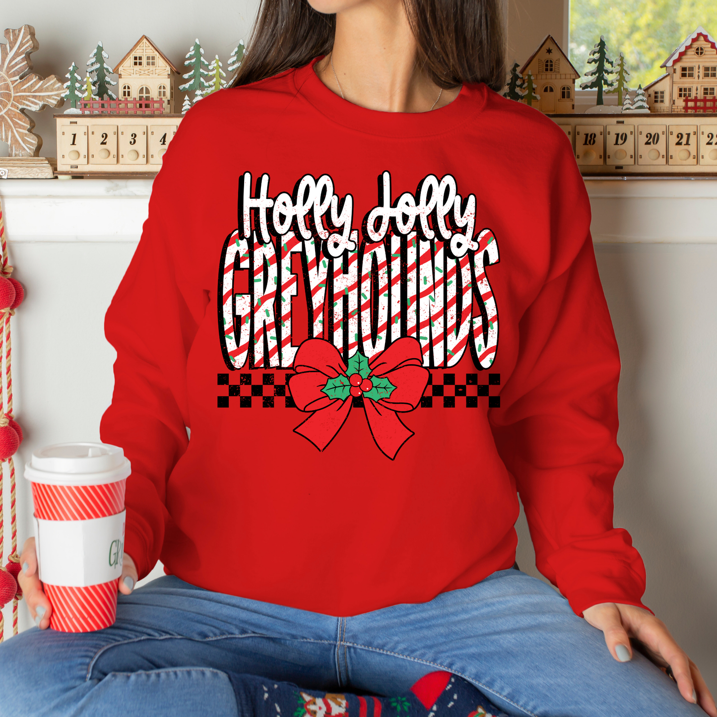 Holly Jolly Greyhounds