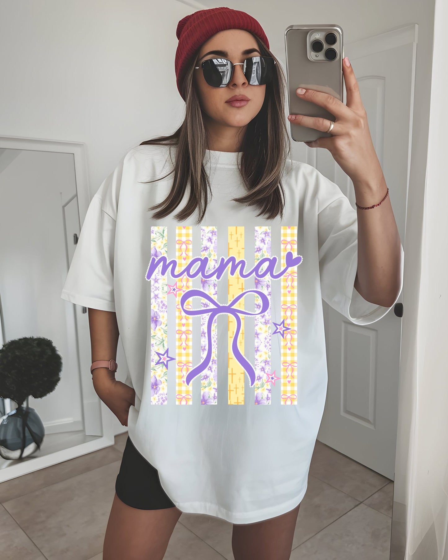 Mama Bow Stripes