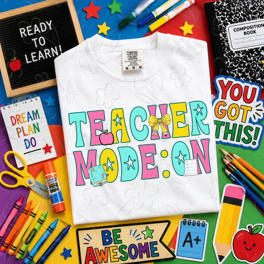 Teacher Mode On