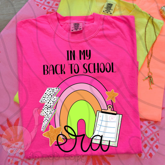 In my Back to school Era