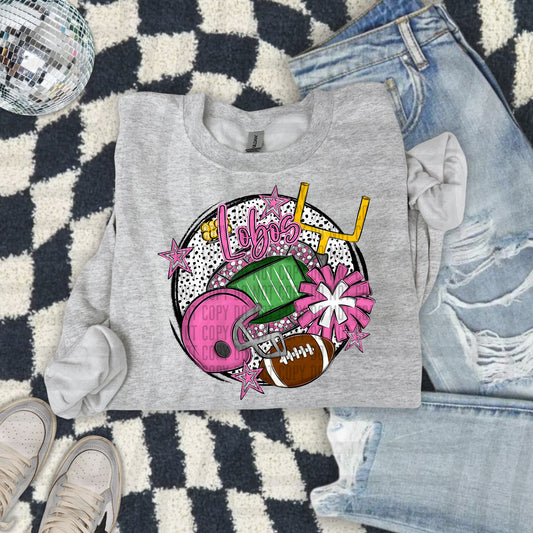 Lobos (football round pink)