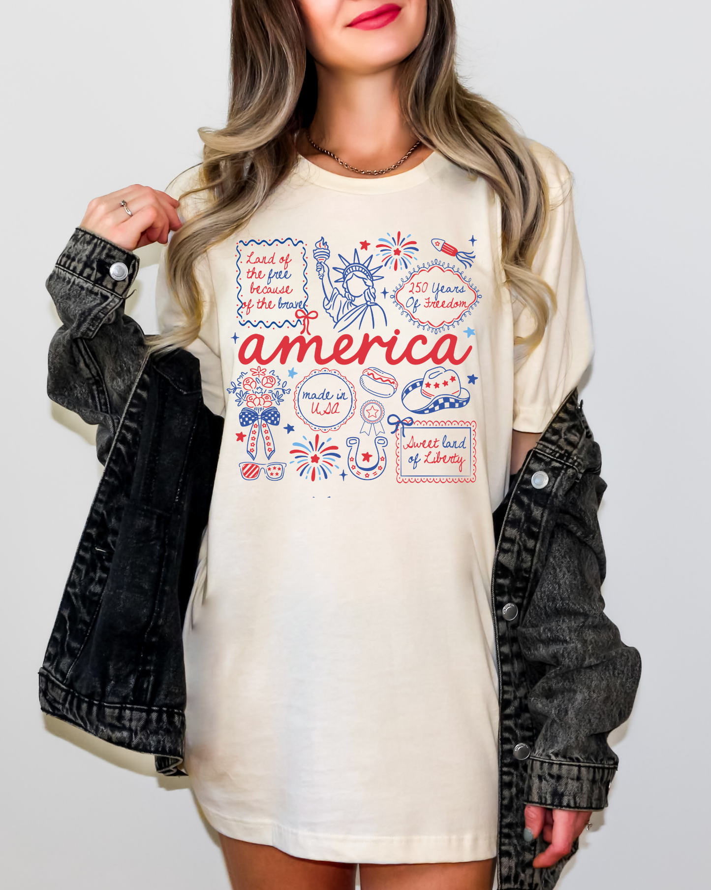 America 4th of July Collage