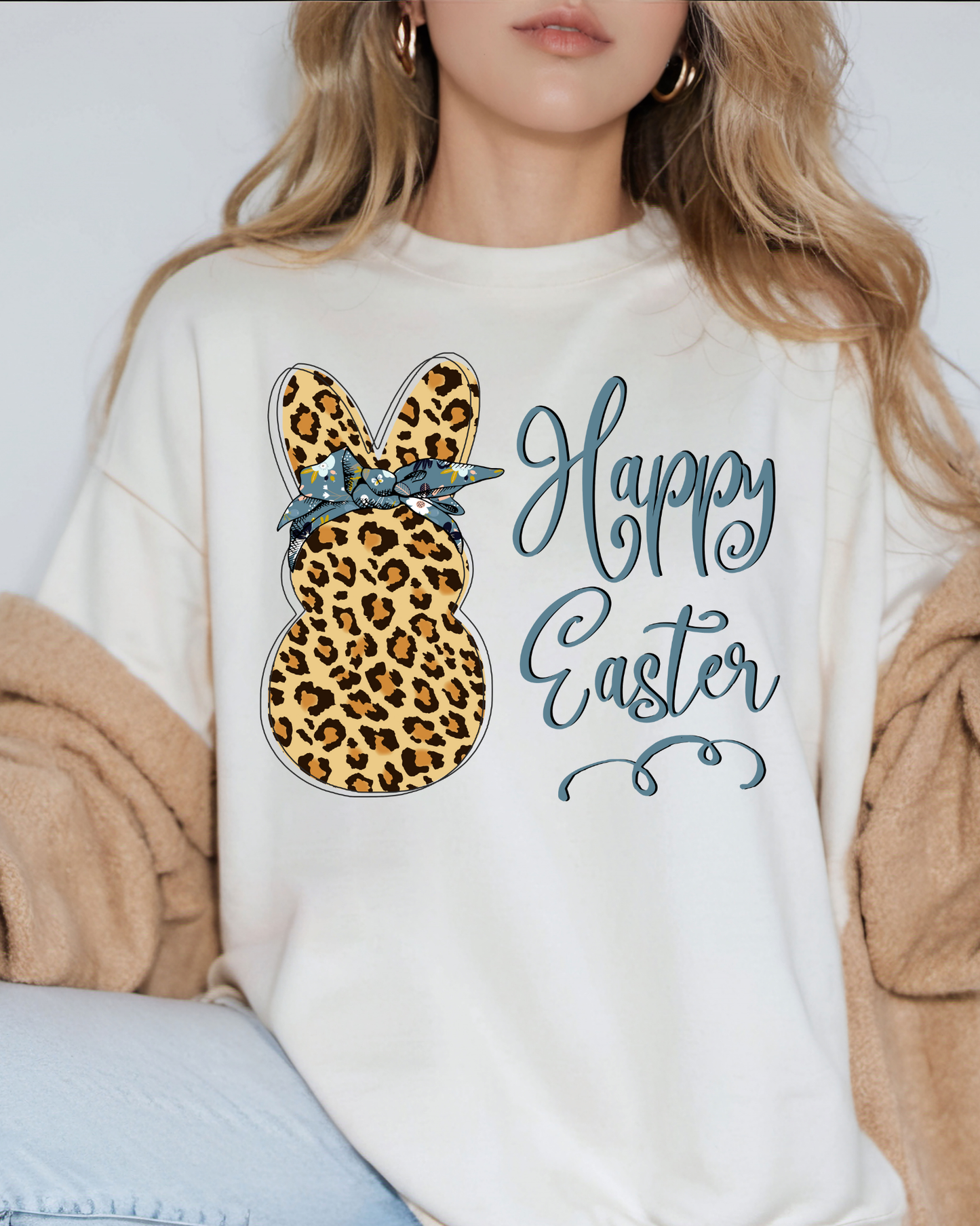 Happy Easter (Leopard Bunny)