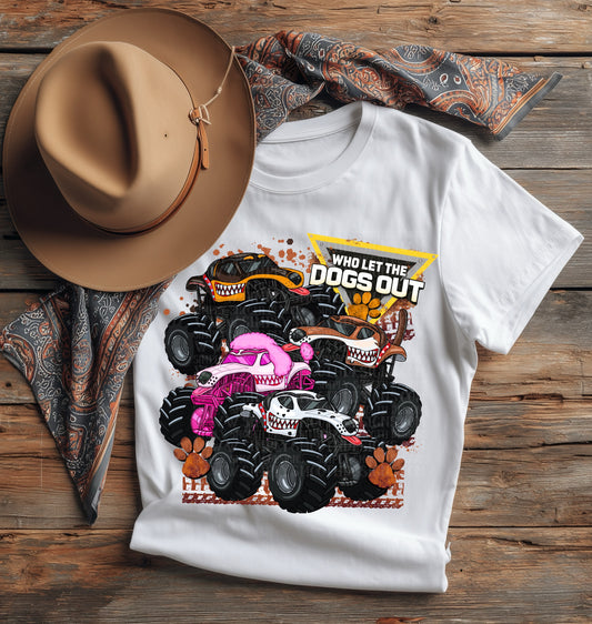 WHO LET THE DOGS OUT MONSTER JAM