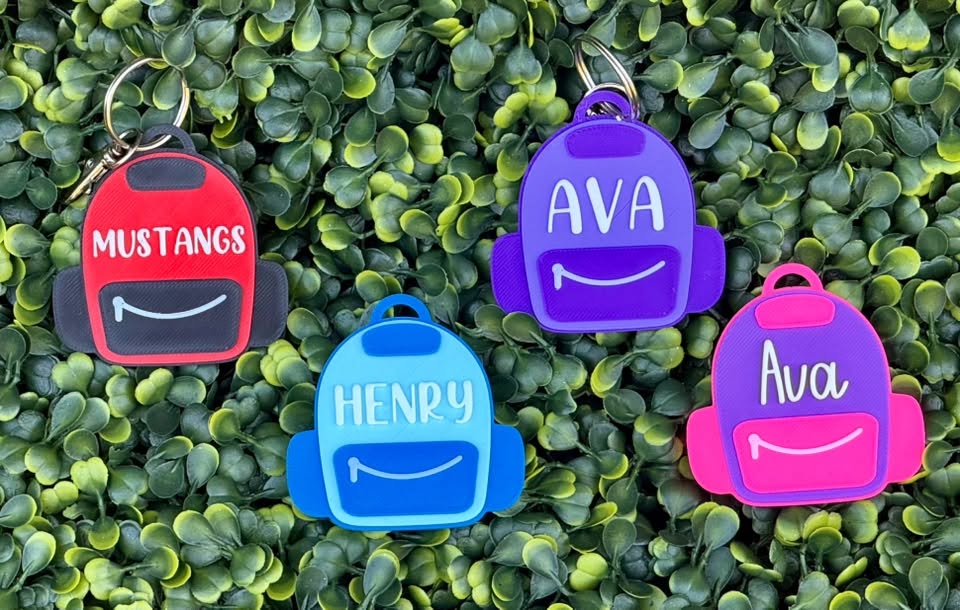 Personalized Backpack Tag