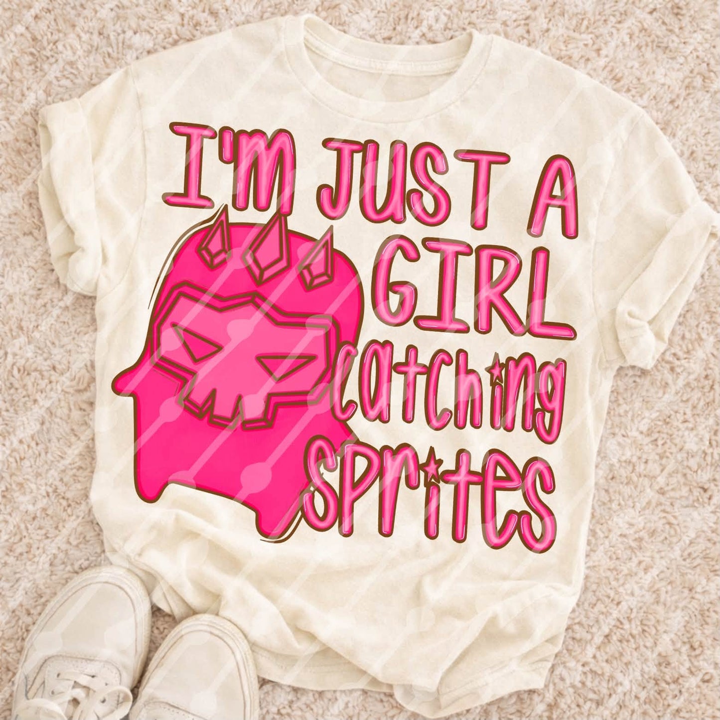 I'm just a girl catching sprites
