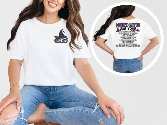 Wicked Witch A mile on my broom- BACK