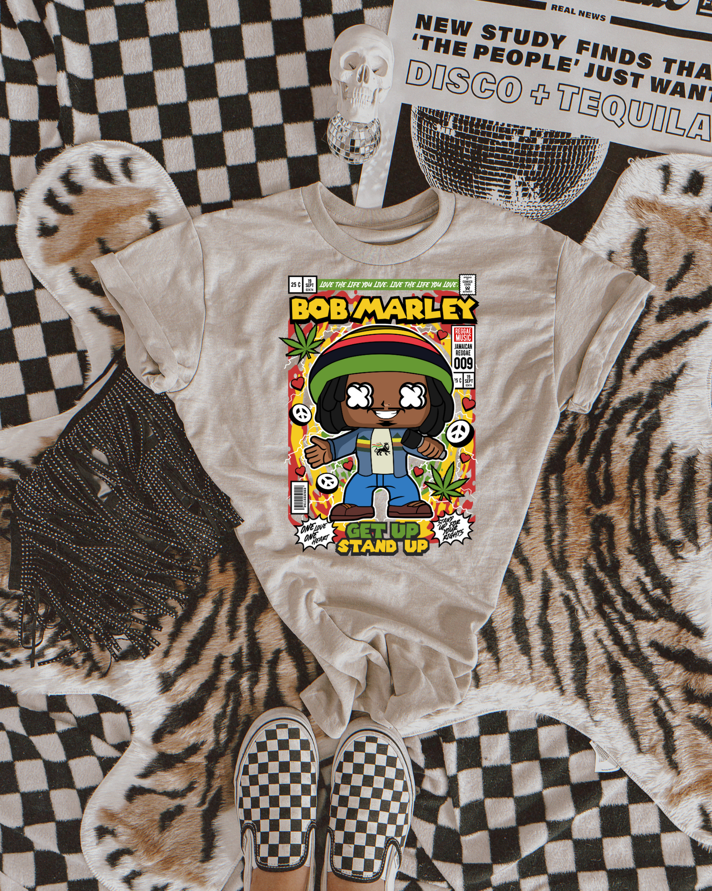 Bob Marley Pop Style