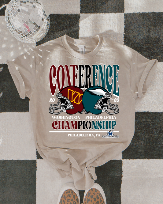 NFC Conference Championship 2025 Commanders Eagles Black