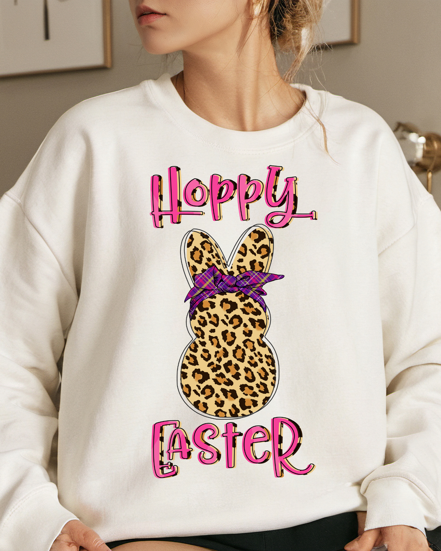 Happy Easter (Leopard Bunny)