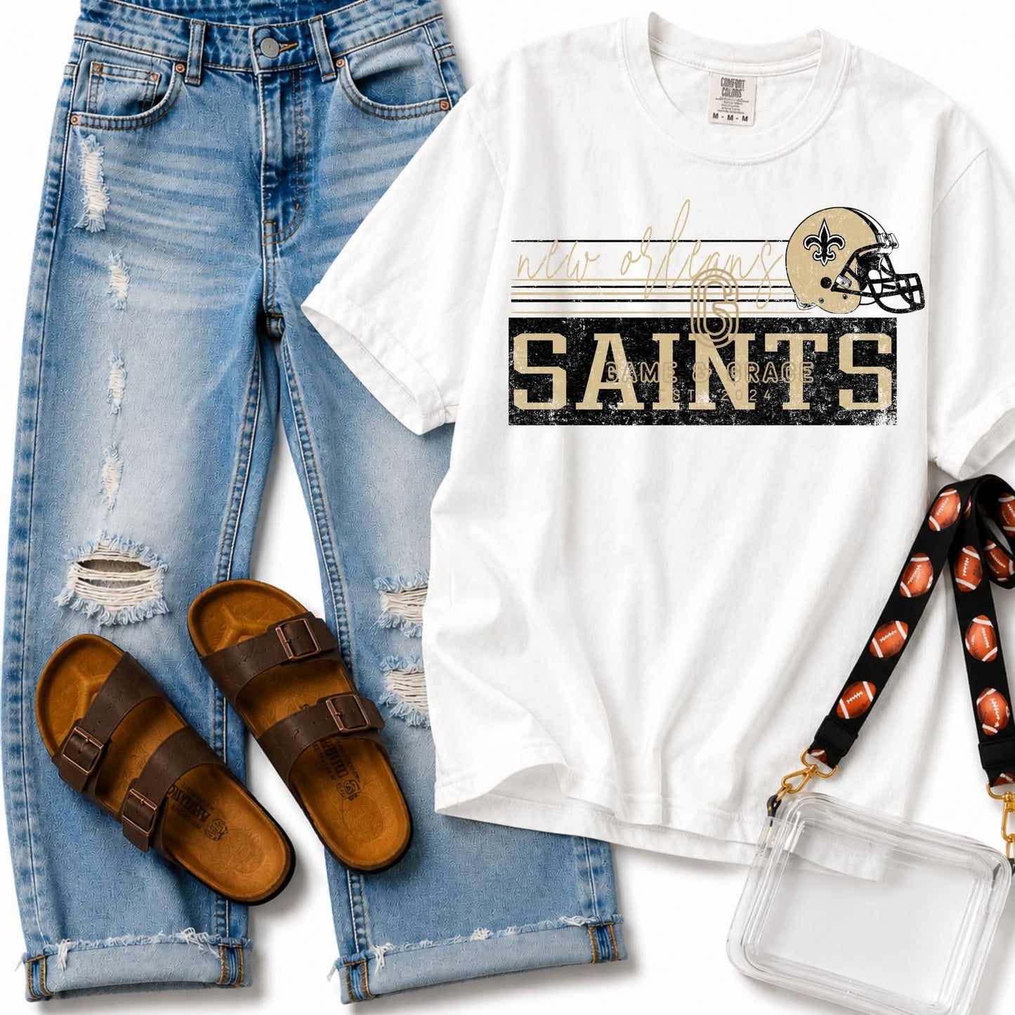 Retro Vibe New Orleans Saints