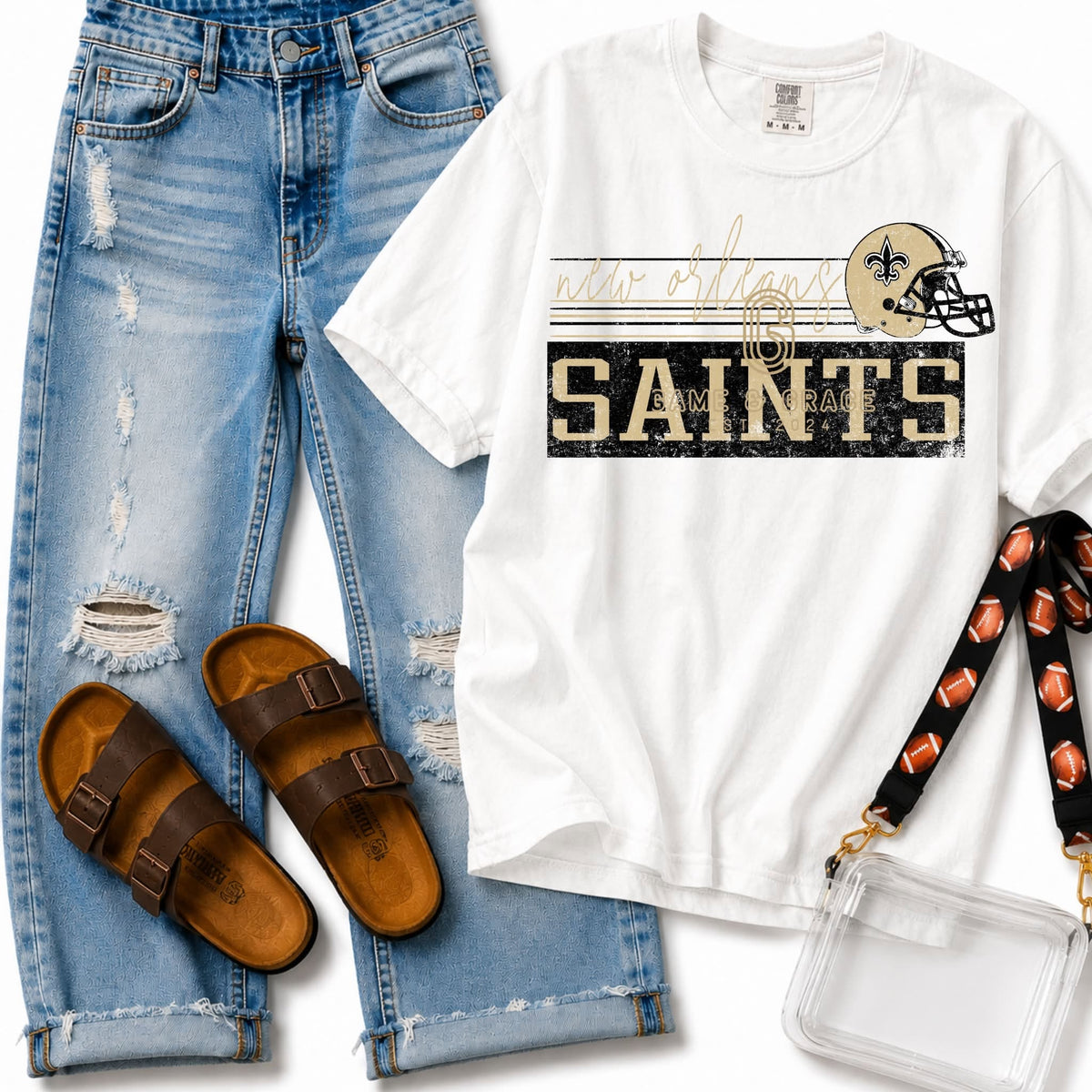 Retro Vibe New Orleans Saints