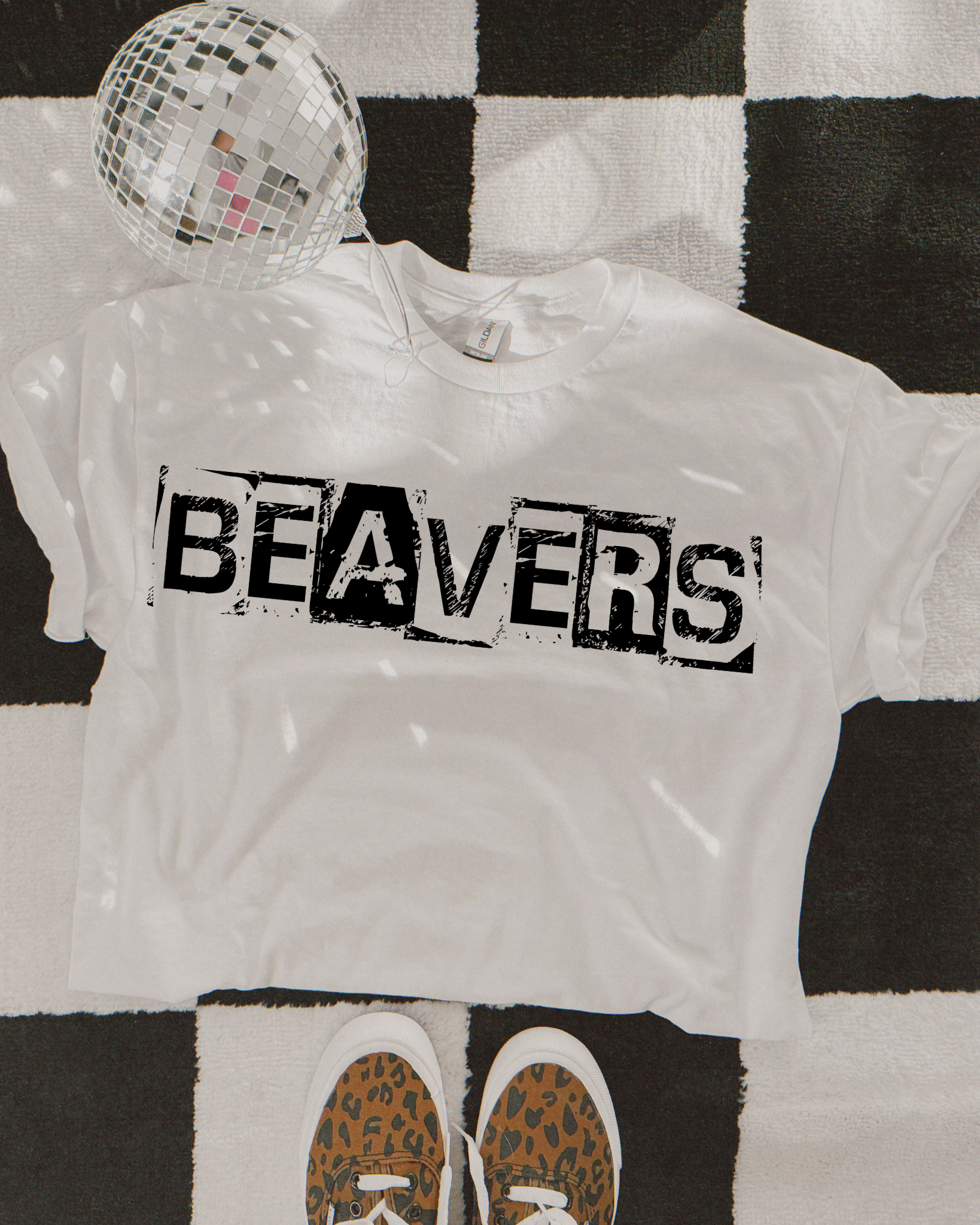 Beavers Black And White Spray Paint Letters – Earthline Customs
