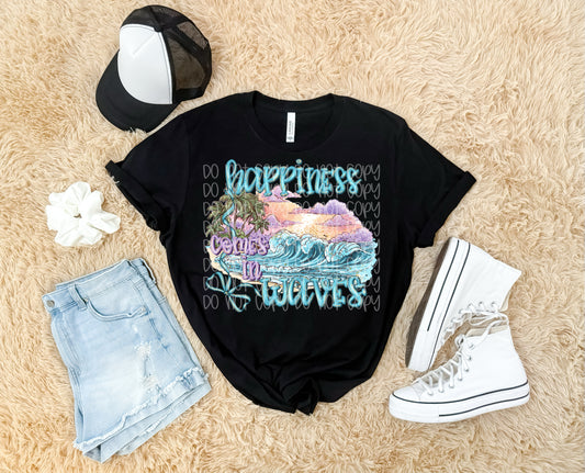 Happiness comes in waves
