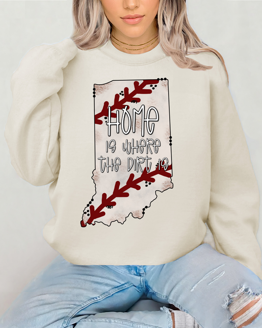 Indiana Home Is Where The Dirt Is Baseball
