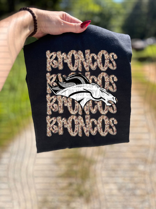 Camo Broncos